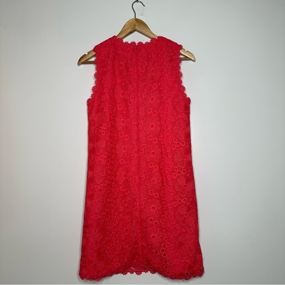 Kate Spade Shore Thing Lace Shift Dress in Peach Sherbet Size 4 - Picture 4 of 10